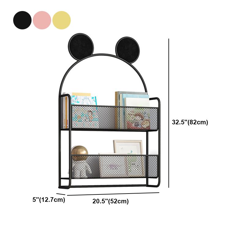 Libreria in stile glam a parete per la casa per l'ufficio e la sala da studio