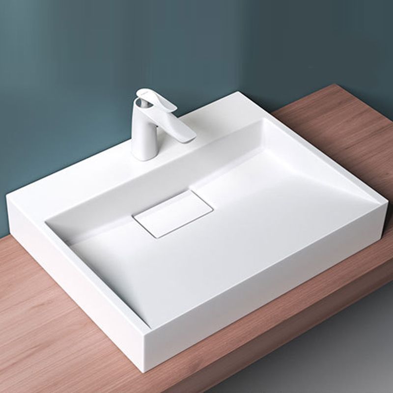 Modern Stone Bathroom Sink Square No Craftsmanship Bathroom Sink