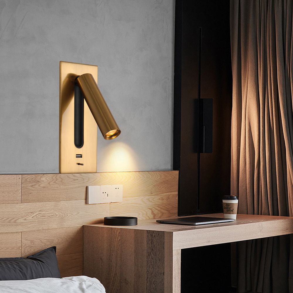 Modern Simplicity Reading Wall Light Aluminum Wall Light Fixtures for Bedside