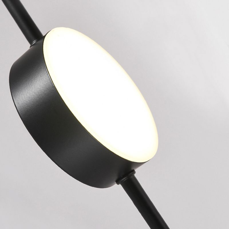 Metal Cylinder Island Light Fixtures Modern Multiple-Light Island Pendant