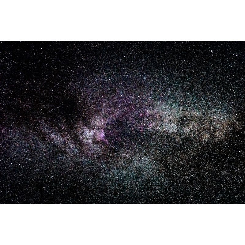 Mysterious Starry Sky Mural Wallpaper Environment Friendly Living Room Wall Mural
