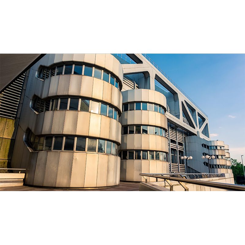 Customized Construction Mural Decorative Mildew Resistant Home Decor