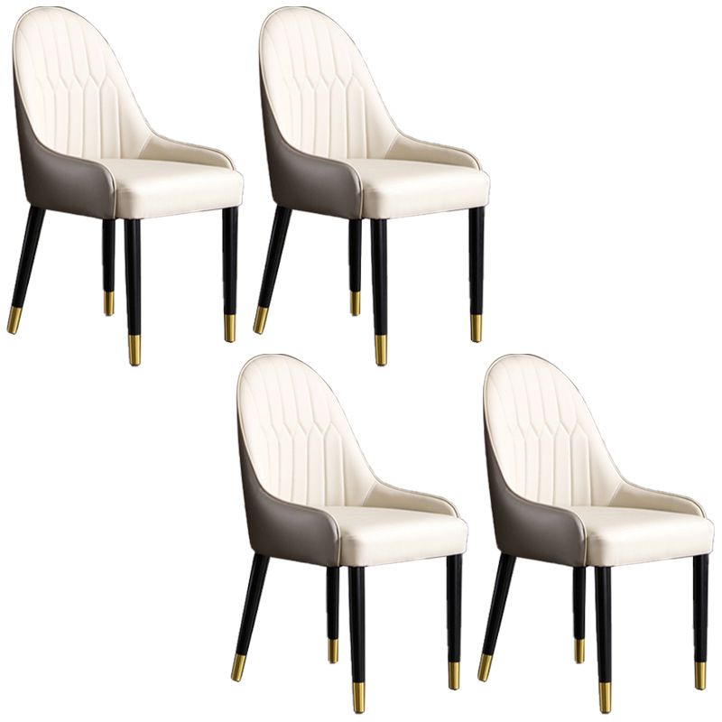 Modern 1/4/5/7 Pieces Dining Set White Rectangle Sintered Stone Dining Table Set