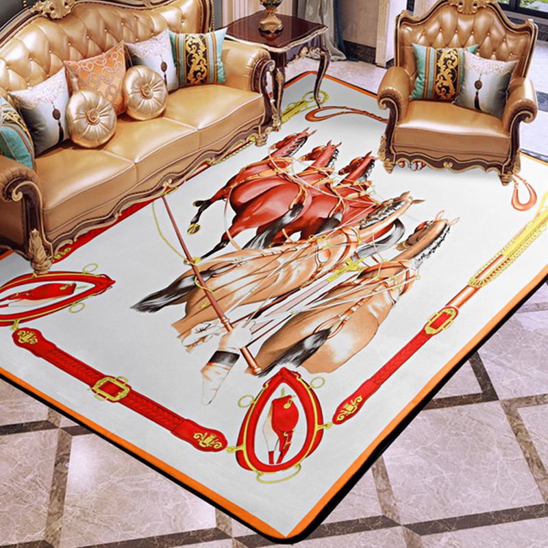 Minimalistisch gebied Tapijt Leisure Polyester Tapijt Wasbaar binnen Tapijt voor woningdecoratie