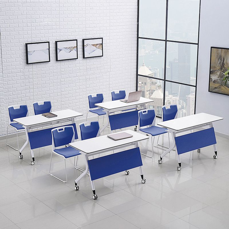 Modern Conference Chair with Metal Frame Mid Back Office Chair