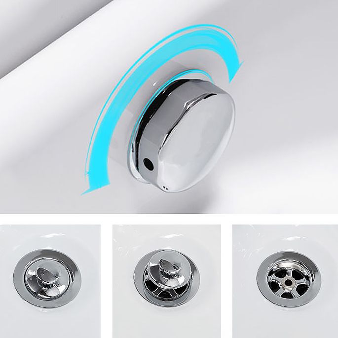 Modern Oval Stand Alone Bath Back to Wall Acrylic Soaking Bathtub