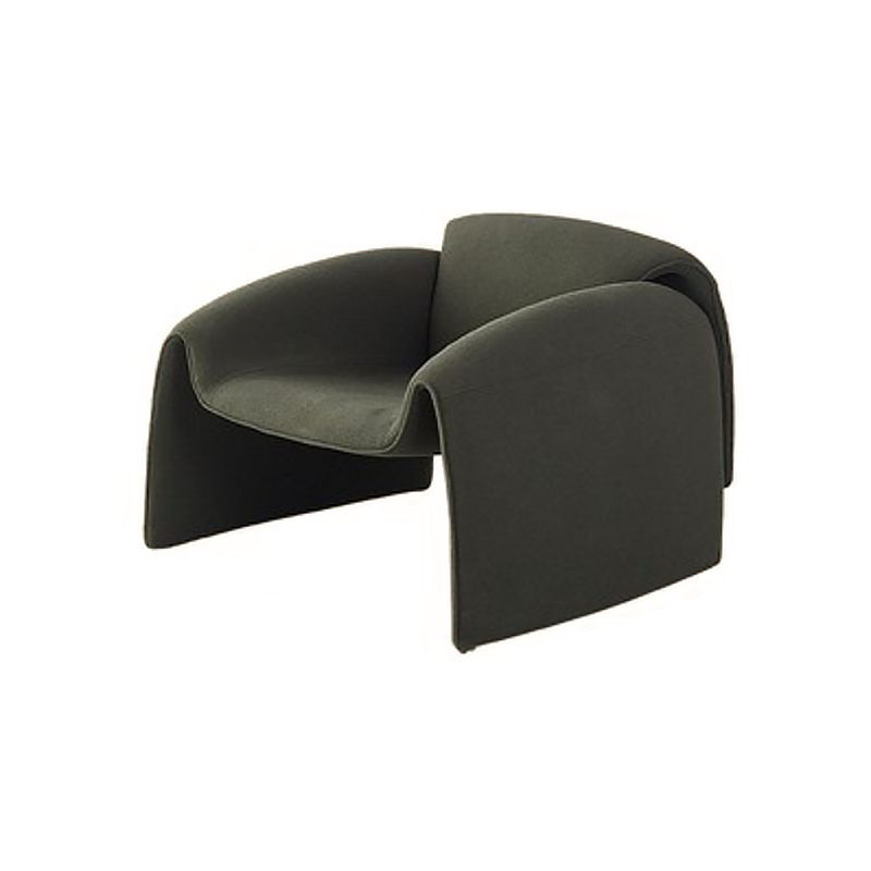 28.35" Wide Scandinavian Style Single Sofa Chair Polyester Arm Chair for Bedroom