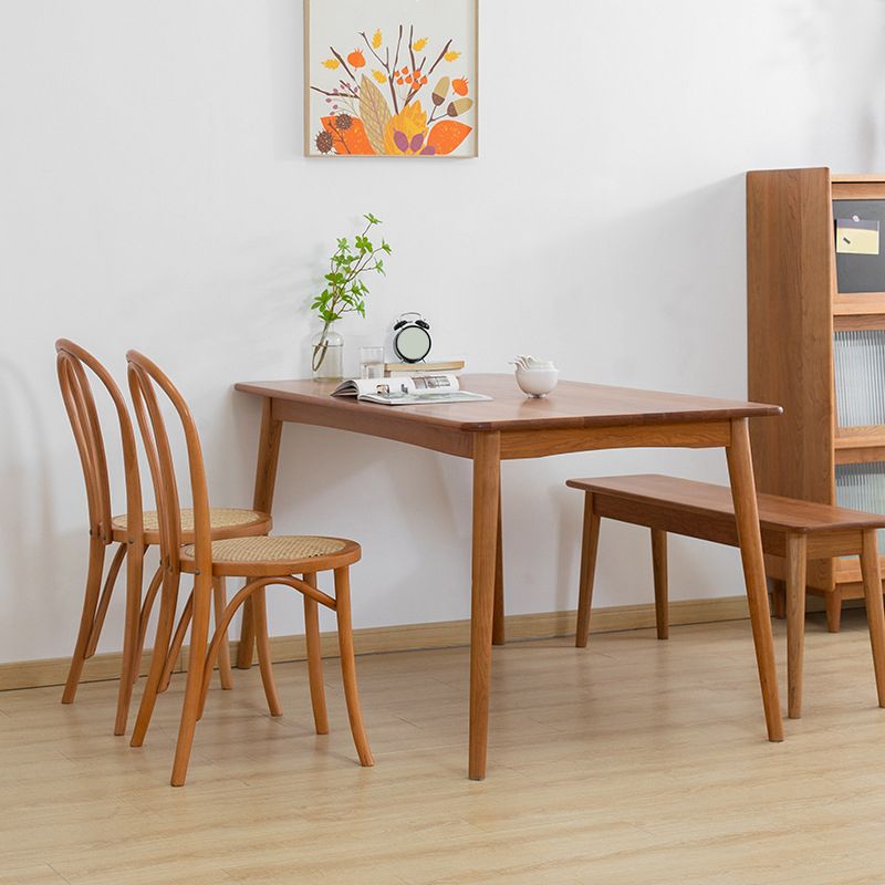 Armless Kitchen Dining Side Chair Wood Windsor Dining Side Chair