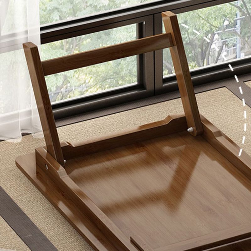 Scandinavian Rectangular Wooden Folding Coffee Cocktail Table
