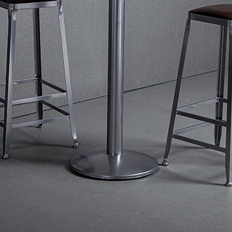 1/2/3 Pieces Industrial Style Solid Wood Bar Table Set Counter Table