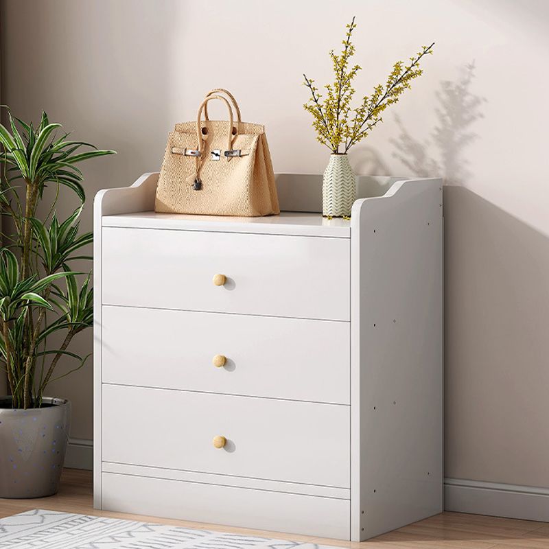 Contemporary Rectangle Manufactured Wood And Standard with Drawer Chest