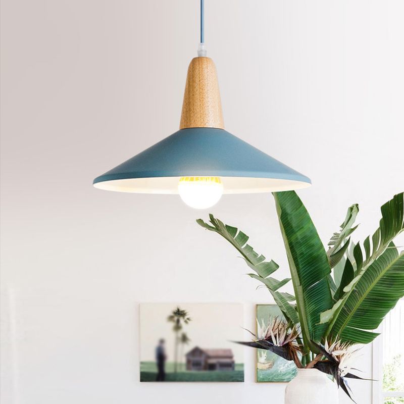 1 pendentif léger suspendu de style macaron moderne Éclairage suspendu pour le salon