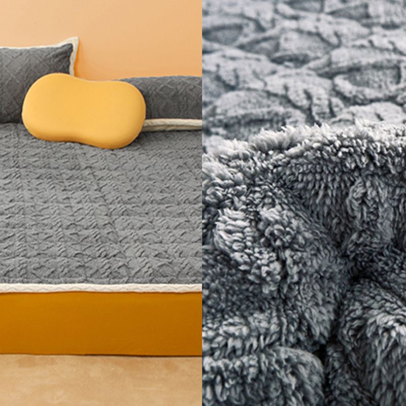 Jacquard Non-Pilling Sheet Polyester Solid Color Ultra-Soft Breathable Sheet