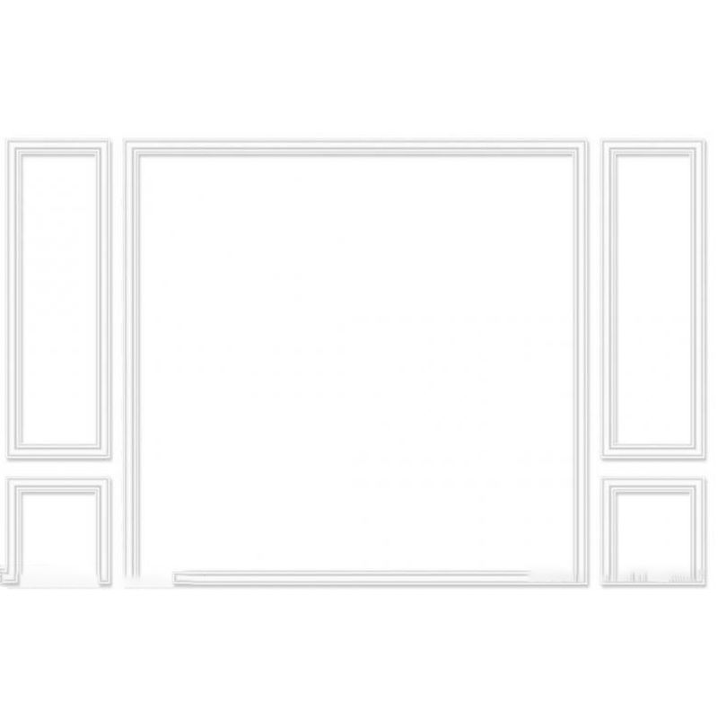 Stain Resistant Graphic Pattern Mural Non-Woven Modern Wall Decor for Girls Room