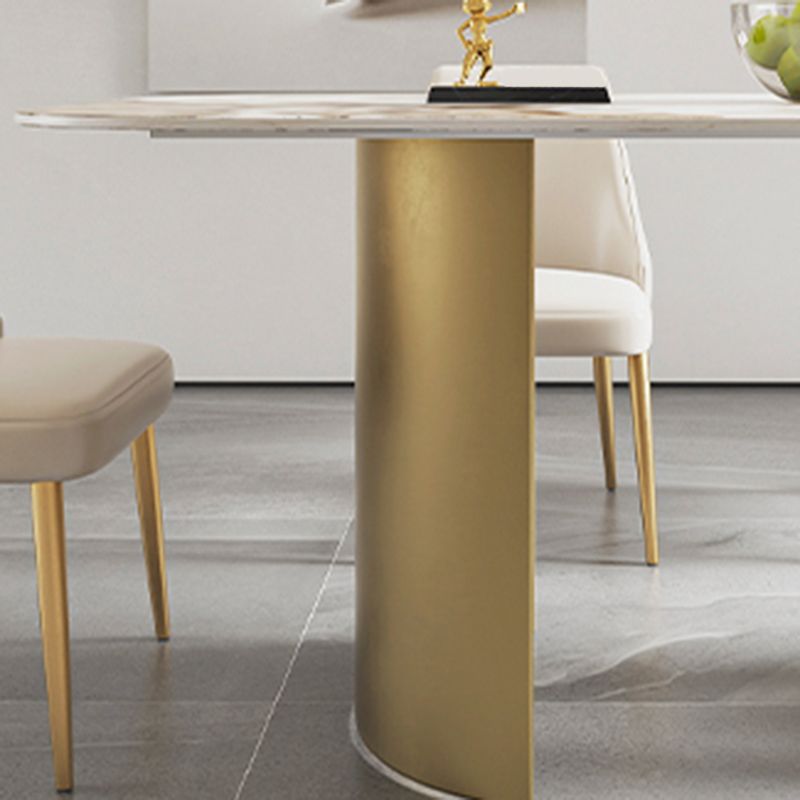 Nordic 1/4/5/6/7 Pieces Dining Set Rectangle Stone Dining Table for Kitchen Dining Room