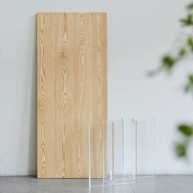 Mesa de comedor rectangular acrílica Mesa de madera para comedor para comedor