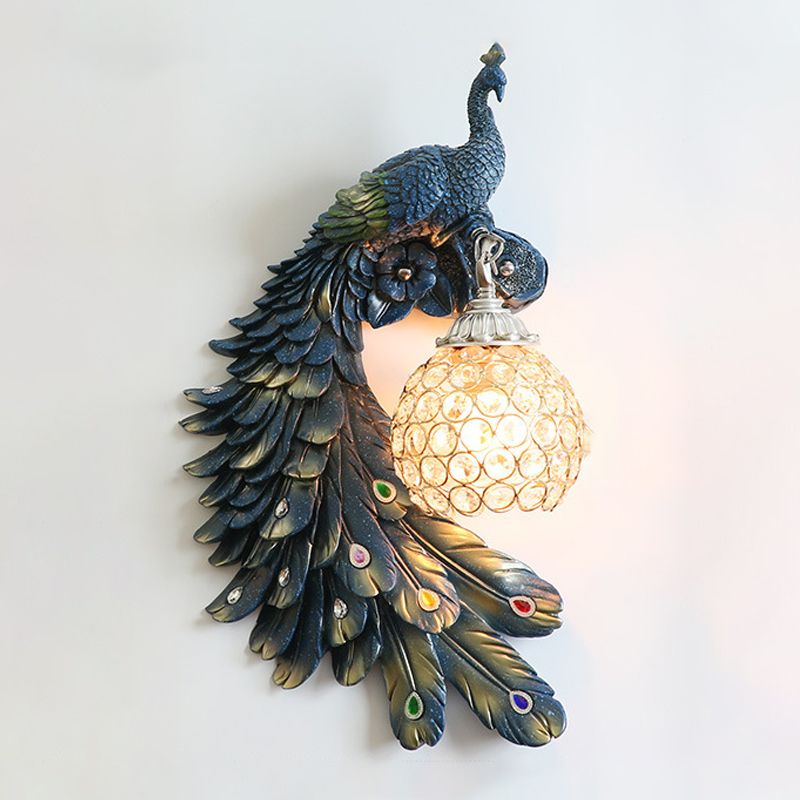 1 lampade a parete a sfera leggera applique in stile moderno