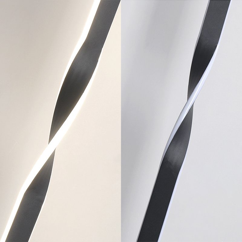 STANTE CONTEMPOURE LONG LED LED LEGGIO LIGHT APPLICAZIONE 23,6 "H ACRILICA + SIMPLICITÀ LAMPO DI PENDANTE PER CAMERA PER CAMERA