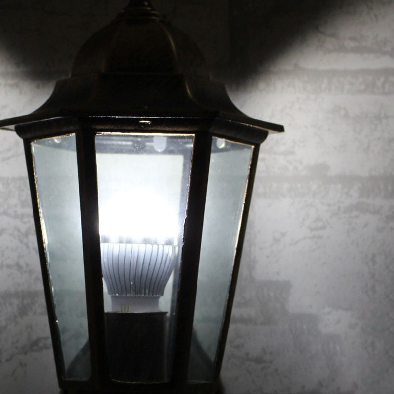 Metal Geometric Wall Light Sconces Industrial 1 Light Wall Mounted Lamp