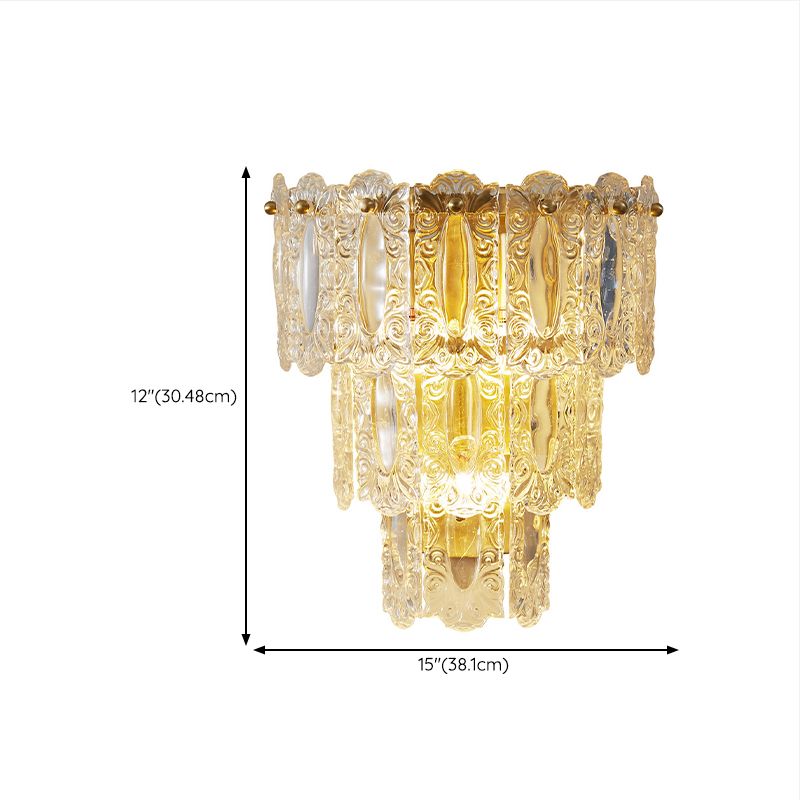 Nordic Wall Light Sconce Creative Glass Wall Light Fixture for Bedroom