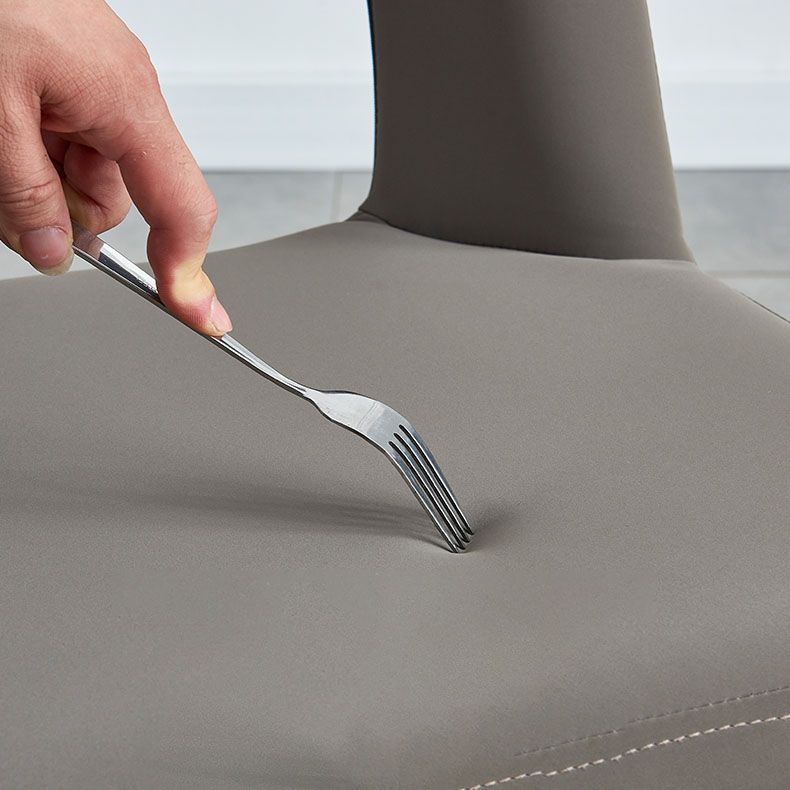 Sillas de comedor industriales de metal, respaldo abierto sin brazos, silla lateral para uso doméstico