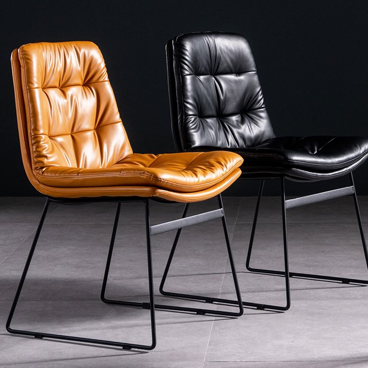 Silla contemporánea que cena las sillas sin brazos con las piernas del metal para la cocina