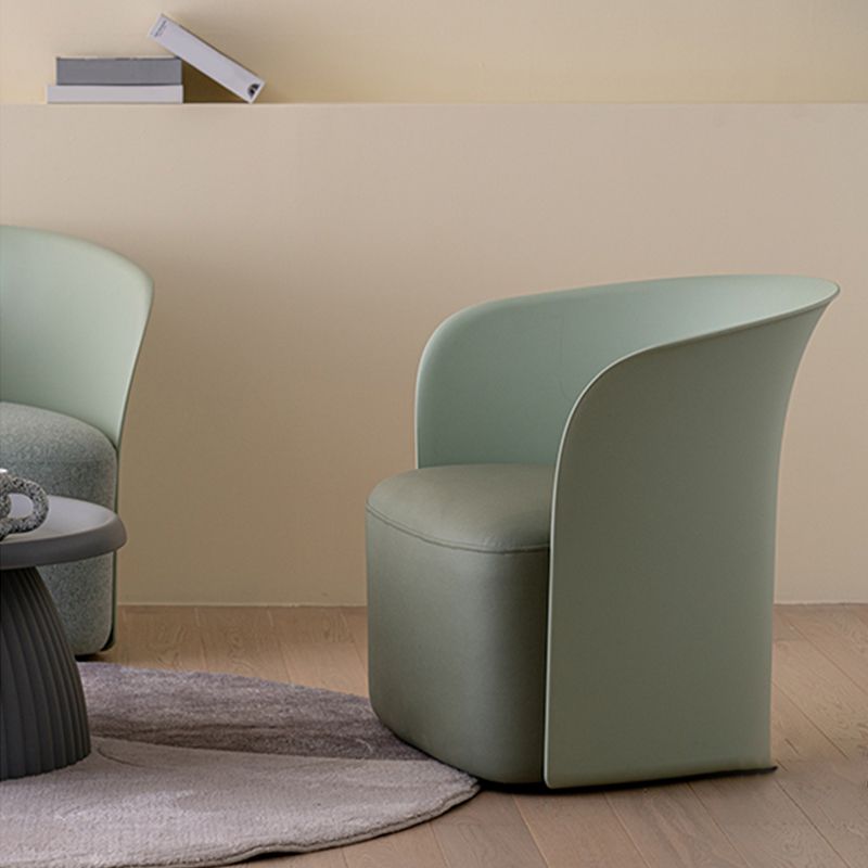 Arm Chair Arms Linen/PU Leather Included Chair for Living Room, Bedroom