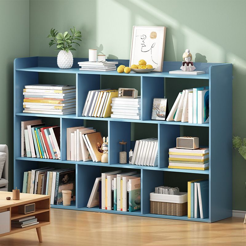 Scandinavian Engineer Wood Bookshelf 7.8" W Bookshelf for Home