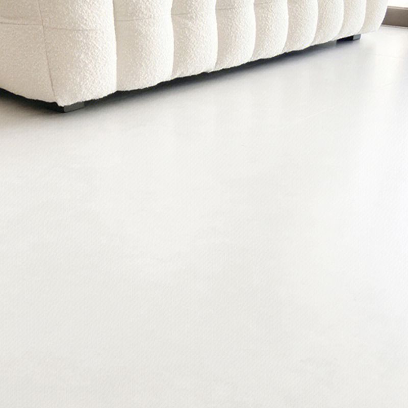 Rectangle Floor Tile Pure Color Straight Edge Floor Tile for Living Room
