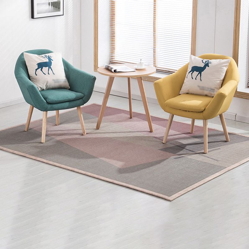 Linen Arm Chair 28.74" L x 24.80" W x 30.31" H Flared Arms Accent Chair with Pillow Back