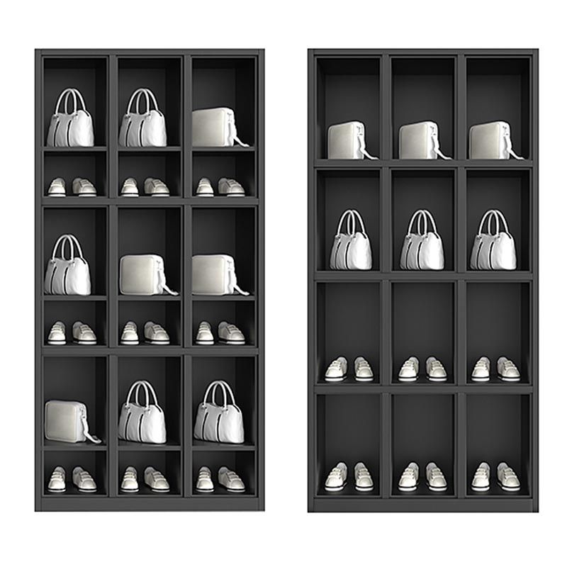 Hinged Wardrobe Cabinet Contemporary Metal Wardrobe Armoire for Home