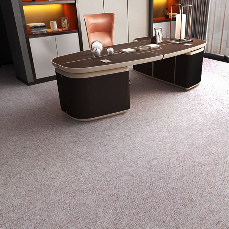 Office Room Carpet Tiles Solid Color Level Loop Square Carpet Tiles