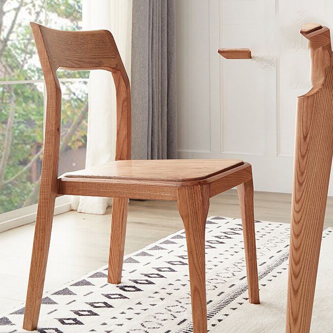 Contemporary Side Dining Chairs Solid Wood Dining Chairs for Dining Room