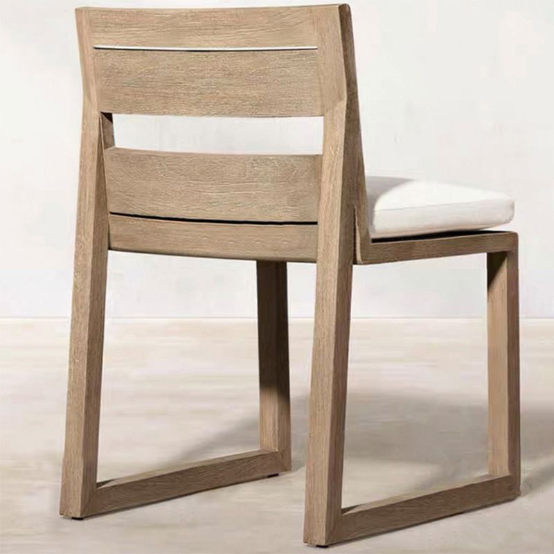 Modern Style Dining Set 1/5/7 Pcs Wood Frame Patio Dining Table and Chairs