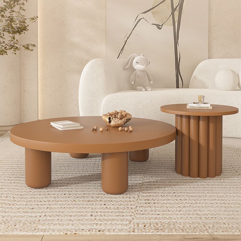 Wood Coffee Cocktail Table Contemporary Coffee or End Table with 4 Legs