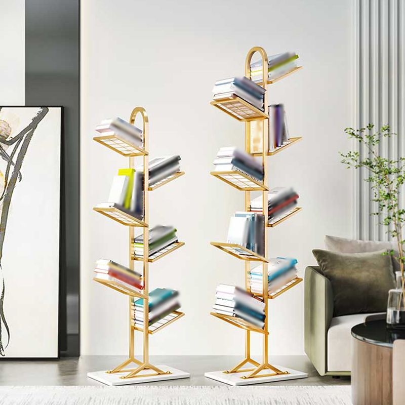 Moderner Stil Metal -Buchhandel Etagere Regalbuch für Zuhause