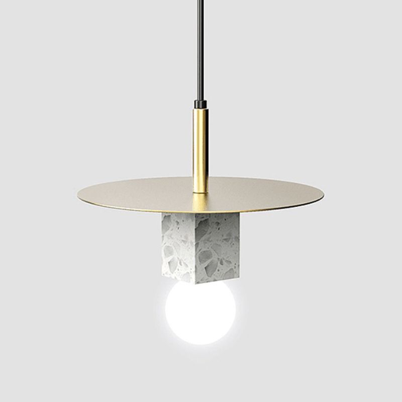 Schattierte Beleuchtung Anhänger zeitgenössischer Stil Steinschlafzimmer Anhänger Beleuchtung