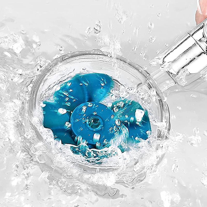 Handheld Shower Head Adjustable Water Flow Wall-Mount Hand Shower