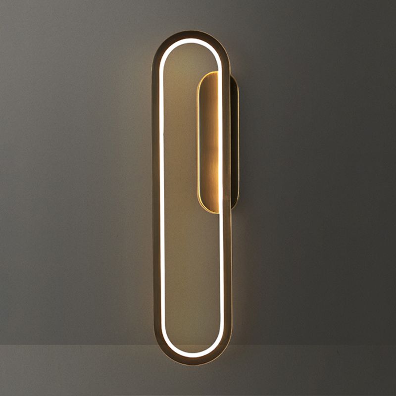 Contemporary LED Wall Light Fixture Simple Household Wall Light Sconce for Bedroom