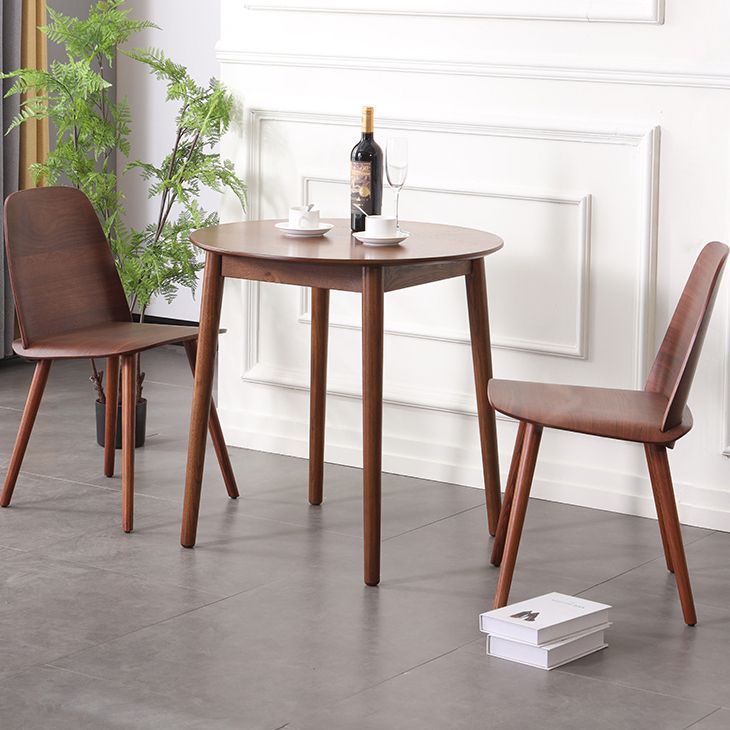 Chaise d'appoint en bois de style scandinave, chaise d'appoint multicolore pour salle à manger