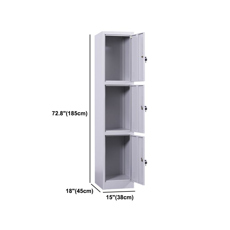 Contemporary Hinged Wardrobe Closet Metal Wardrobe Cabinet for Home
