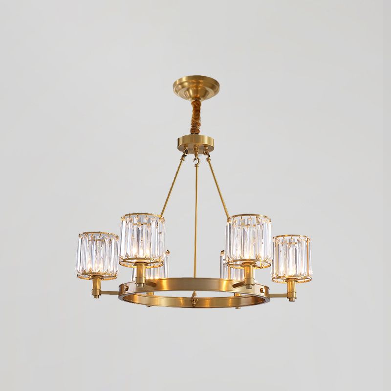 Contemporary Crystal Ceiling Pendant Light Sputnik Hanging Pendant Light for Dining Room