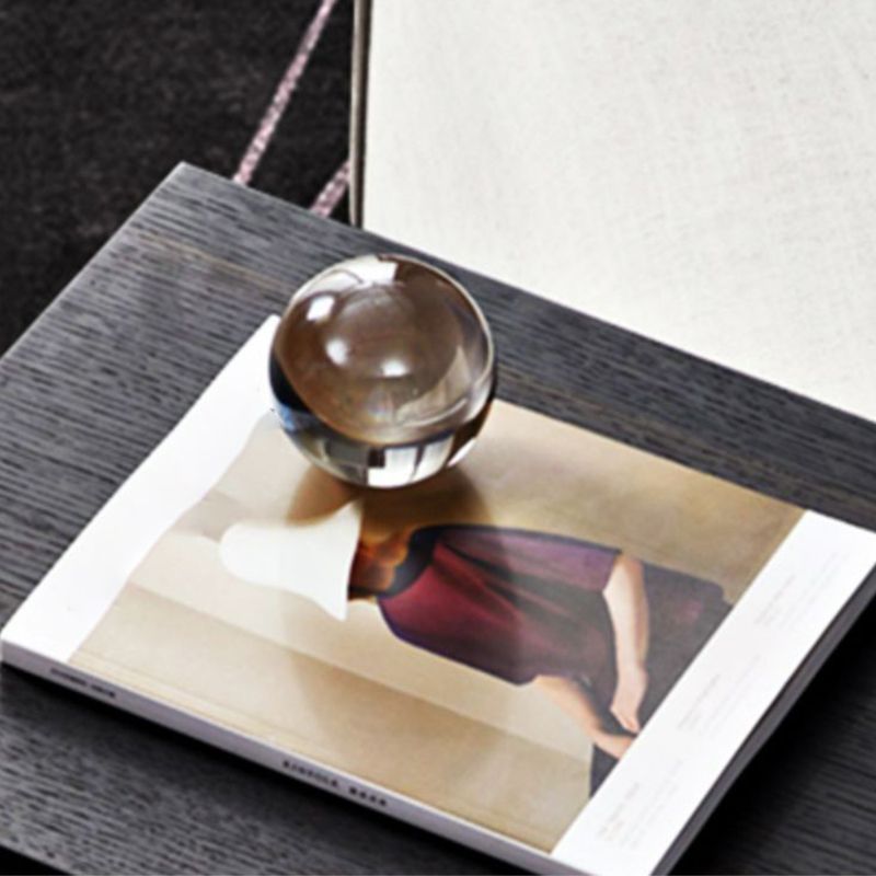 Contemporary Wood End Table Rectangular C-shape Sofa Side Accent Table