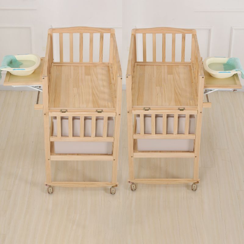 Wooden Baby Changing Table Changing Table with Storage Changing Table