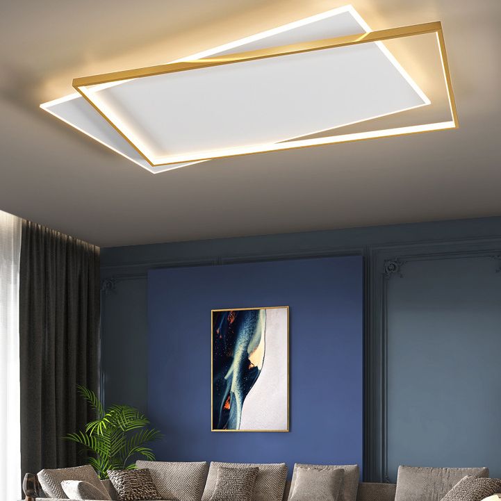 Acryl moderne stijl ontwerp inbouwlamp 2-lichts LED-lichtarmatuur voor woonkamer