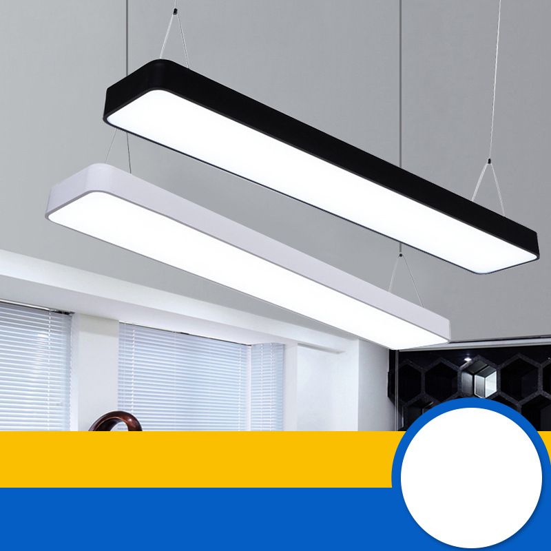Moderner LED -LED -Rechteck -Rechteck -HABE -Lichter für den Konferenzraum