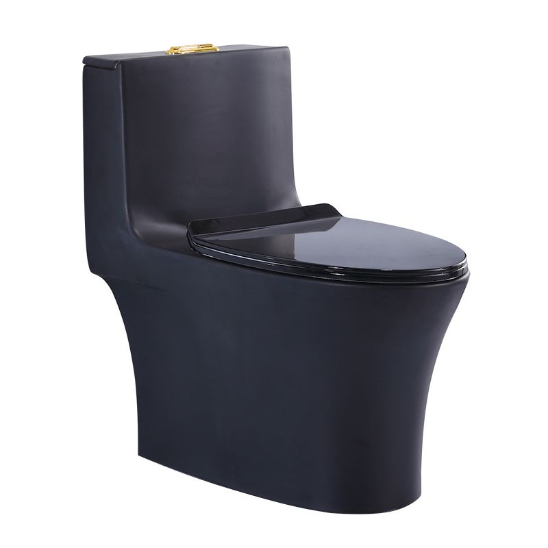 Traditional All-In-One Toilet Bowl Floor Mounted Urine Toilet with Seat for Bathroom