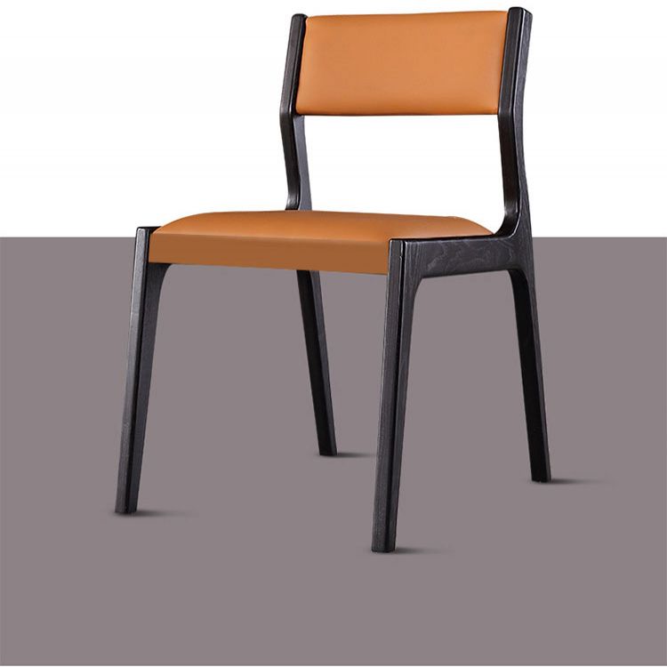 Estilo moderno que cena la cocina de las sillas de madera que cena la silla lateral sin brazos