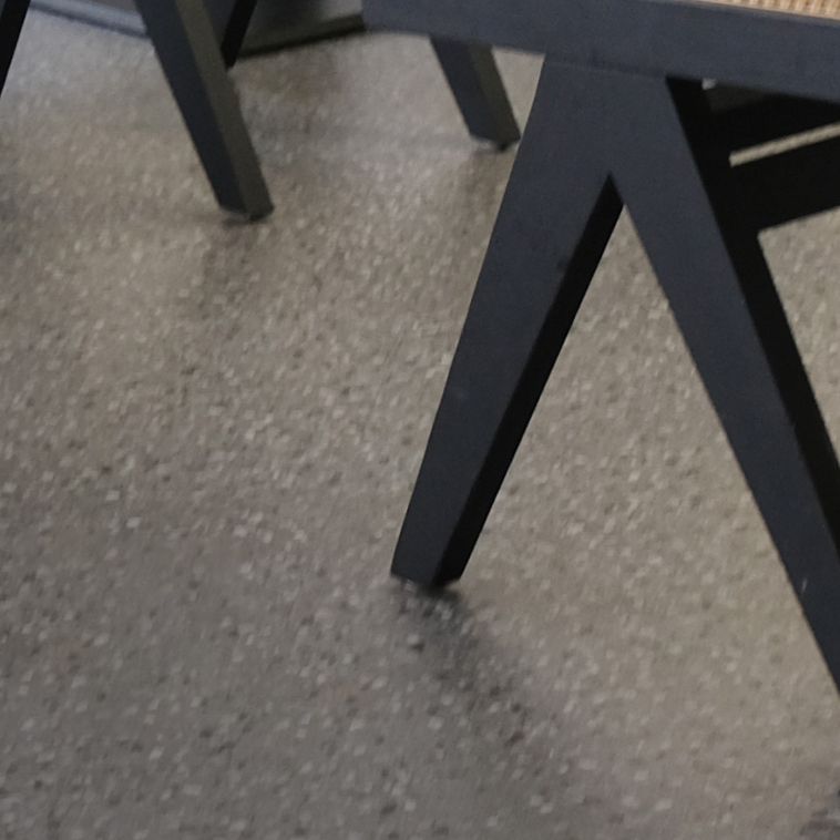 Silla auxiliar de comedor de madera tradicional, silla de comedor con respaldo de caña sin brazos (juego de 2)