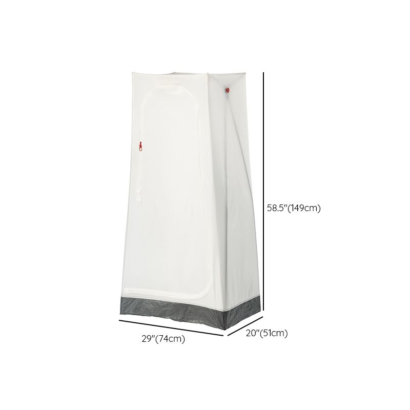 Modern Freestanding Wardrobe Armoire Metal Wardrobe with Clothes Rail